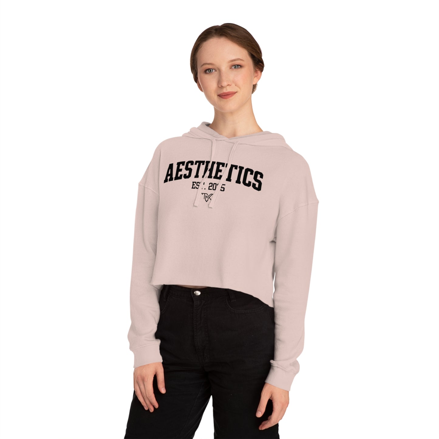 TMK Aesthetics Women's Cropped Hoodie