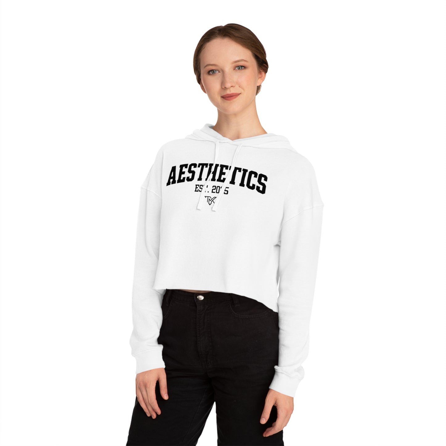 TMK Aesthetics Women's Cropped Hoodie