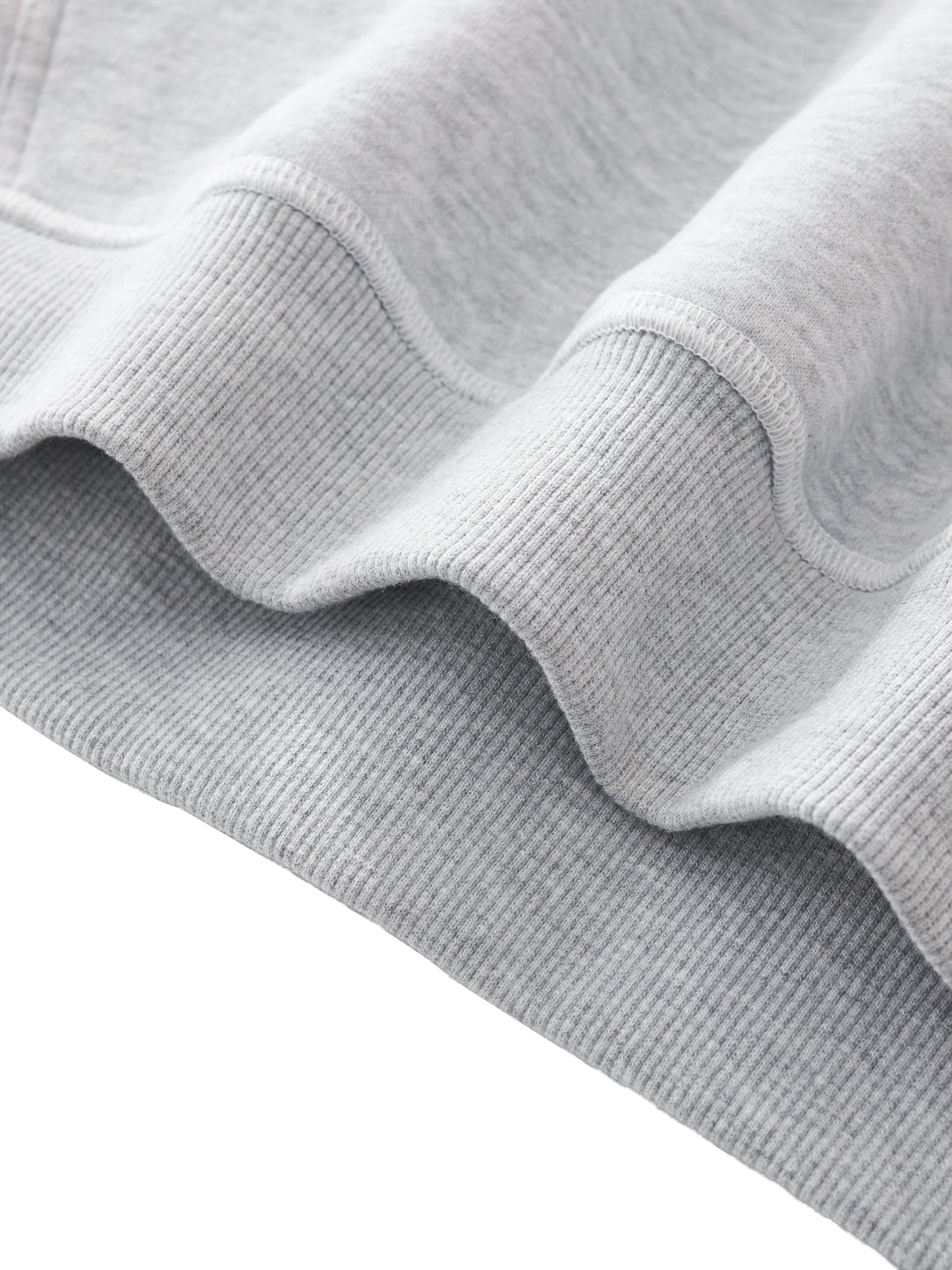 TMK Aesthetics Stitched Boxy Fleece Hoodie